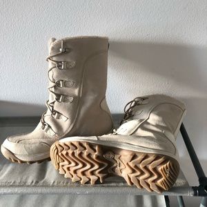 Timberland winter white boots